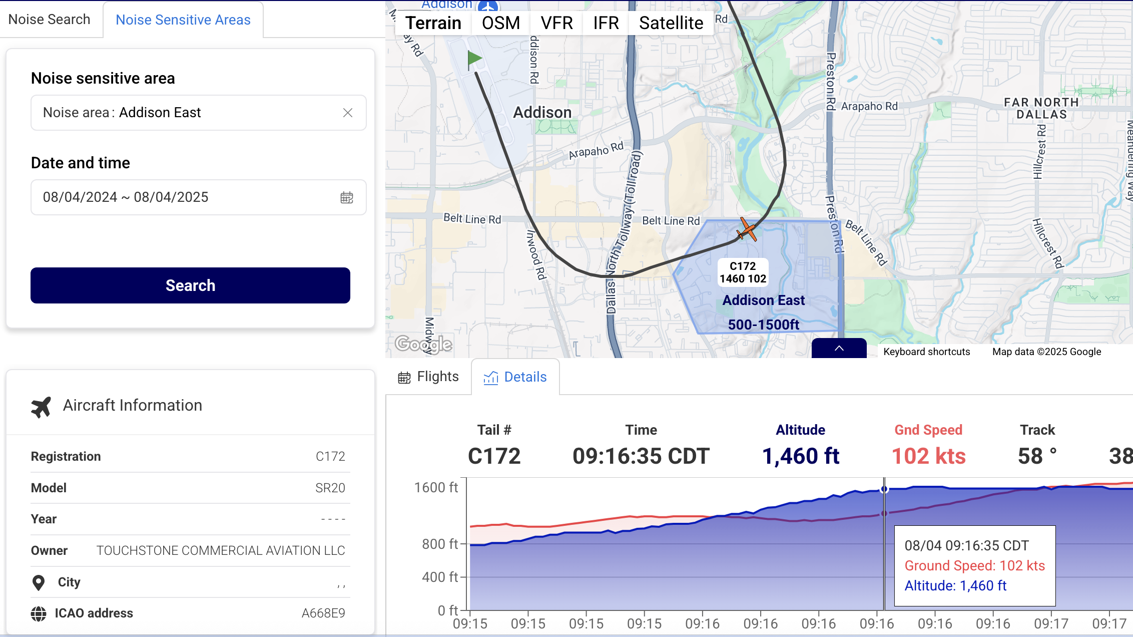 live map