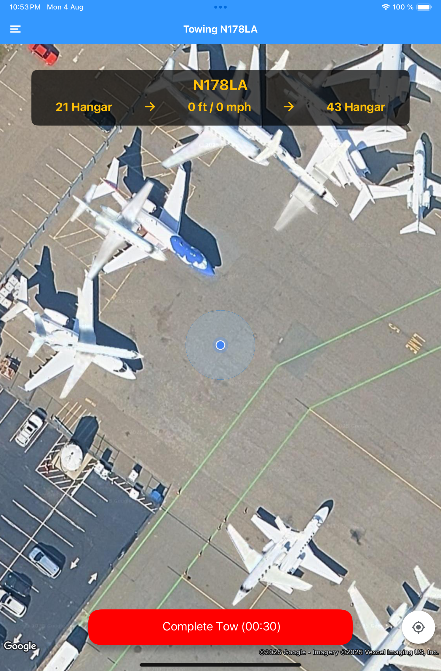 Aircraft towing operations
